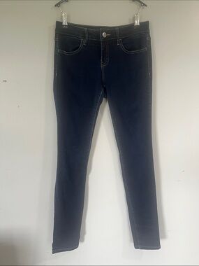 Warehouse One Slim High-Rise Women's Jeans in Dark Navy 31